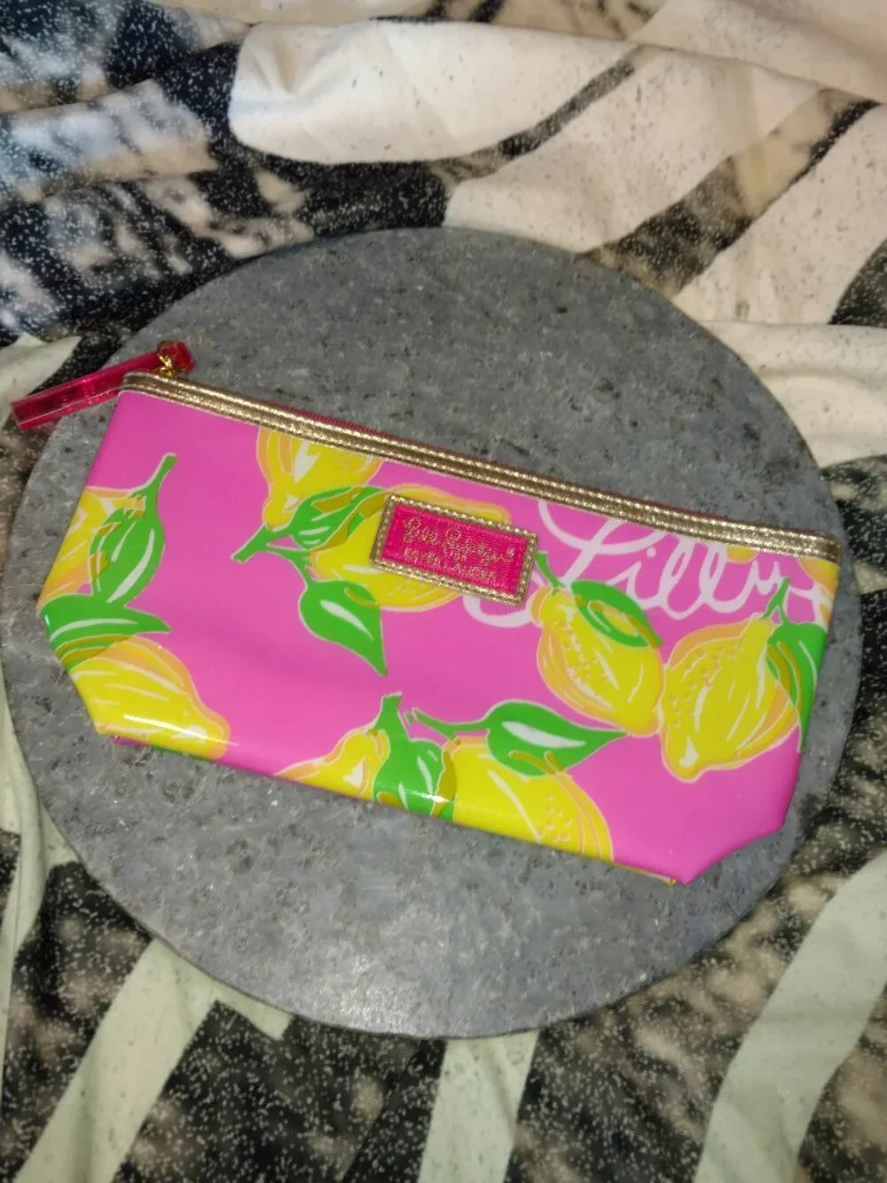 Lilly Pulitzer for Estee Lauder Cosmetic Pouch NWOT